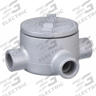 APPLETON ELECTRIC Conduit Outlet Body: Iron, GR, 1 in Trade Size, T Body - T Round Body - Tee Type
