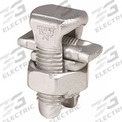 BURNDY Split-Bolt Connector: For Wire Size 2 AWG – 10 AWG, Copper Body Material (MPN KSU22). Key specifications — For Wire Material: Steel; Brand: BURNDY; Direct Burial Rated: No.