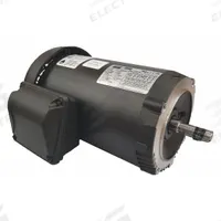 DAYTON General Purpose Motor: C-Face Mount, Totally Enclosed Fan Cooled, 1/3 hp, 230/460V AC (MPN 36VF56). Key specifications — Brand: DAYTON; Nameplate Voltage @ 60 Hz: 230/460V AC; Full Load Current @ 60 Hz: 1.1/0.55 A; Nameplate RPM @ 60 Hz: 3,470 RPM; Motor Enclosure: TEFC.