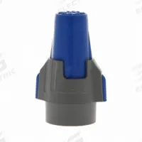 IDEAL Twist-On Wire Connectors: Blue/Gray, Wire Sizes 6 AWG – 6 AWG, 1,000 V, 25, PK (MPN 30-348). Key specifications — Brand: IDEAL; Maximum Wire Combination: (2) 8 AWG; Manufacturer Part Number: 30-348; Minimum Wire Combination: (3) 12 AWG.