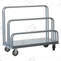 APPROVED VENDOR Panel Truck: 2,000 lb, Gray, 52 1/2 in L x 24 in W x 45 1/2 in H Deck, 10 in Deck Ht (MPN PG248-P6). Key specifications — Color: Gray; Caster/Wheel Configuration: (2) Rigid; Brand: APPROVED VENDOR.