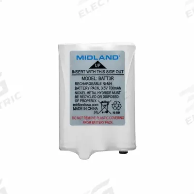 MIDLAND Radio Battery: Fits Midland, For LXT/X-Talker T50/X-Talker T60 Series, 700 mAh - Midland-Compatible Batteries