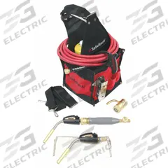 TURBOTORCH Torch Kit: Swirl Flame, Trigger-Start, Fixed Tip (MPN 0386-1397). Key specifications — Brand: TURBOTORCH; Manufacturer Part Number: 0386-1397; Compatible Fuel Type: Propane; Flame Adjustment: Adjustable Flame; Tip Type: Fixed Tip.