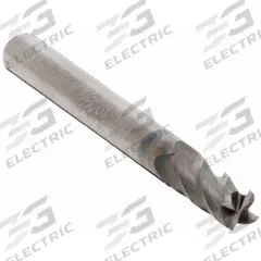 CLEVELAND Square End Mill: Carbide, AlCrN Coated, 4 Flute, 0.033" Mill Dia, 3/32" LOC, 1-1/2" OAL (MPN C76236)