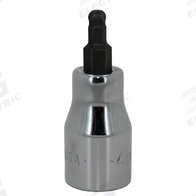 SK PROFESSIONAL TOOLS Socket Bit: 3/8 in Drive Size, Ball Hex Tip, 3 mm Tip Size - Ball-End Hex Bit Sockets
