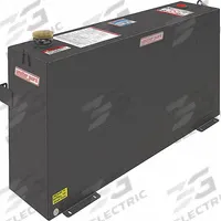 Transfer Tank: Black, Square, 50 gal Capacity, Steel, 12 ga Thick, Powder-Coated (MPN 359-5-02). Key specifications — For Use With: Diesel Fuel; Brand: WEATHER GUARD.