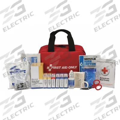 FIRST AID ONLY First Aid Kit and Housing: 100 Components, ANSI/ISEA Z308.1-2015, Type I/II - General Purpose ANSI First Aid Kits