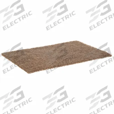 SCOTCH-BRITE Sanding Hand Pad: 6 in x 9 in, Aluminum Oxide, Medium, Tan, 7440B - Heavy-Duty Surface-Conditioning Pads for All Metals