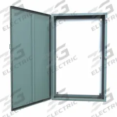 HAMMOND Electrical Enclosure: Steel, 48 in x 30 in x 10 in, NEMA 12/13, w/Panel, Solid Cover, Hinged (MPN 1418R10). Key specifications — Brand: HAMMOND; Closure Method: Clamps; Knockouts: Not Included.