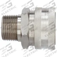 PARKER Hydraulic Quick Connect Hose Coupling: 1 in, 303 Stainless Steel, 189.27 lpm Max. Flow Rate (MPN SST-8M). Key specifications — attr297111: 303 Stainless Steel; attr297114: 1"-11-1/2; attr303815: PARKER.
