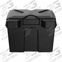 NOCO Battery Box: 24, Group 24 Fits Battery Size Group, 10 1/2 in Inside Lg, 7 3/16 in Inside Wd (MPN BG24). Key specifications — Removable Lid: Yes; Closure Type: Snap; Brand: NOCO; Fits Battery Size Group: Group 24; Battery Box Material: Plastic.