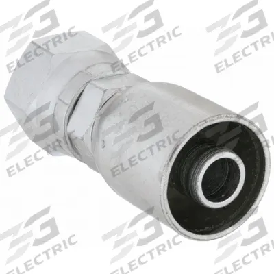 WEATHERHEAD Hydraulic Hose Fitting: Steel x Steel, Straight, -32 For Hose Dash Size - Weatherhead Crimp Hydraulic Hose Fittings with JIC Connection