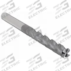APPROVED VENDOR Square End Mill: Carbide, AlTiN Coated, 4 Flute, 5/8" Mill Dia, 6" LOC, 9" OAL (MPN 218-001154B)