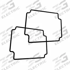 HAMMOND Electrical Enclosures: Repl Gasket, Temp Rating of -40°C to 150°C, Silicone (MPN 1550Z113GASKET). Key specifications — Brand: HAMMOND; Accessory Type: Gasket; Application: Replacement Gasket; Features: Temperature Rating of -40°C to 150°C; Material: Silicone.