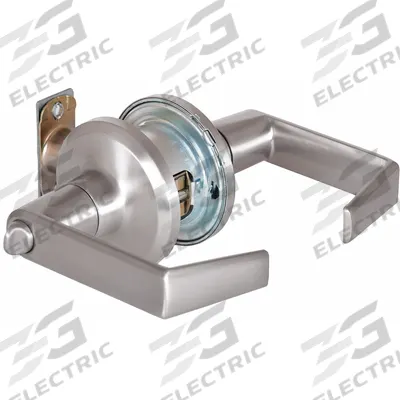 BEST Door Lockset: Privacy Lever Locksets, Nickel