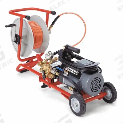 RIDGID Corded Water Jetter: Corded, For 1 1/4 in to 4 in Pipe, 1/4 in Hose Dia. - Corded Electric Water Jetters
