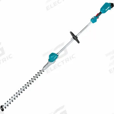 MAKITA Battery-Powered Hedge Trimmer: LXT Platform, 3/8 in Cutting Wd, 24 in Blade Lg - Battery-Powered Extended-Reach Hedge Trimmers