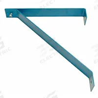 PATTERSON Mounting Bracket: Mounting Bracket, 14 in Lg, 2 1/2 in Wd, Steel (MPN CW BLUE). Key specifications — Includes: Assembly Hardware; Material: Steel; Manufacturer Part Number: CW BLUE; Brand: PATTERSON; Color: Blue.