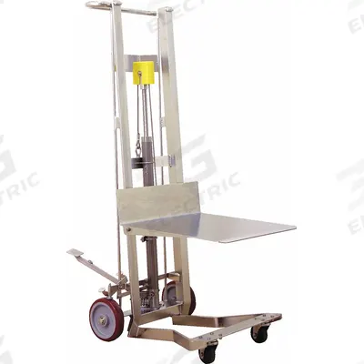 WESCO Platform Lift Truck: 750 lb, 5 3/4 in to 54 in, Stainless Steel - Platform Lift Trucks