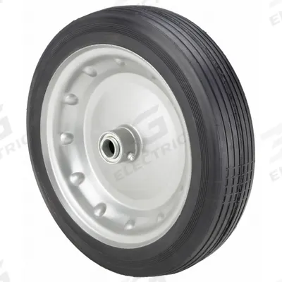 APPROVED VENDOR Semi-Pneumatic Wheel: 12 in Wheel Dia., 3 7/8 in Wheel Wd, Rubber - Semipneumatic Wheels