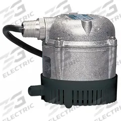Parts Washer Pump: 1/150 hp, Oil-Filled, Aluminum, 115V AC, 3.41 gpm Max. Flow, 7.4 ft Max Head (MPN 501020). Key specifications — Nameplate Voltage: 115V AC; Submersible: Yes; Manufacturer Part Number: 501020; Brand: LITTLE GIANT; Standards: UR Listed; Series: 1-YS; Chemical Compatibility: Metal Parts Cleaning Solvent; Inlet Standard: Screened.