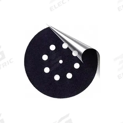 FEIN Disc Backup Pad: 6 in Wd, Round, Hook and Loop, Medium, For MF 636 - Backing Pads for Power Sanders