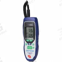 COLE-PARMER NIST-Calibrated Thermistor Thermometer: -40°F to 257°F, 1 Channels (MPN 2025093). Key specifications — Brand: COLE-PARMER; Accuracy: ±0.9⁰F (±0.5⁰C) from 32 to 158⁰F, (0 to 70⁰C); Testing Functions: Min/Max Temperature.