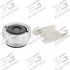 SLOAN Outlet: 0.5 gpm Flow Rate, Spray Flow Outlet, Chrome Finish, M24 Connection Size, Male (MPN SFP-46). Key specifications — Product Type: Outlet; Connection Size: M24; Brand: SLOAN.