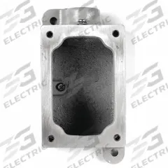 APPLETON ELECTRIC Mounting Body: 1 Gangs, Iron, 1 in Hub Size, Dead End, 7 in Overall Ht (MPN EDS371). Key specifications — Brand: APPLETON ELECTRIC; Hub Type: Dead End.