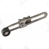 EATON Limit Switch Lever Arm: Roller Lever, Adj, 3.75 in Arm/Operator Lg - Max, E50 (MPN E50KL201). Key specifications — Brand: EATON; Compatible with Series: E50; Roller Position: Front; Actuator Style: Rotary Lever Roller.