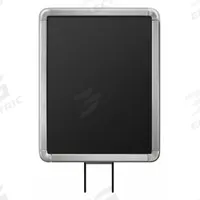 LAVI Sign Frame: Silver, 8 1/2 in Overall Wd (MPN 50-1141F7V-S/SA). Key specifications — attr193638: LAVI; attr982147: Silver; attr982153: 10 ft Posts.