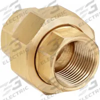 APPROVED VENDOR Metal Pipe Straight: Union, 3/4 in x 3/4 in, Class 150, Brass, Union (MPN 6AYY6). Key specifications — Brand: APPROVED VENDOR.