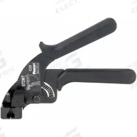 PANDUIT Cable Tie Tension Tool: For 200 to 800 lb Tensile Strength, For 0.18 in to 0.25 in Wd Range (MPN ST2MT). Key specifications — attr510747: 200 to 800 lb; attr510752: Cushion Grip; attr510754: Metal; attr510750: No Adjustment; attr424157: PANDUIT.