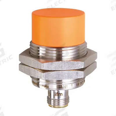 IFM Inductive Cylindrical Proximity Sensor: Built-in Connector, Unshielded - Cylindrical Sensors with Built-in Connectors