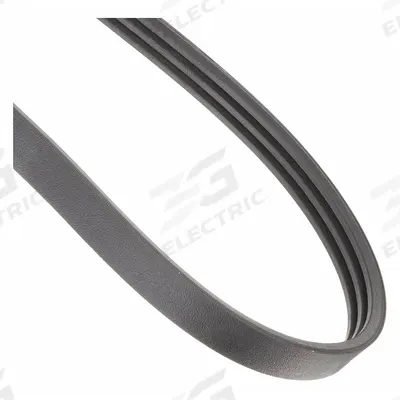 CONTINENTAL Banded V-Belt: 3/B60, 3 Ribs, 63 in Outside Lg, 1 63/64 in Top Wd - B Section Banded V-Belts