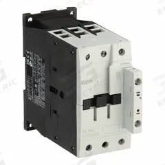 EATON IEC Magnetic Contactor: Non-Reversing, 3 Poles, 3NO Contacts, 40 A, 208V AC Coil (MPN XTCE040D00E). Key specifications — Brand: EATON; Integrated Surge Suppression: Yes.