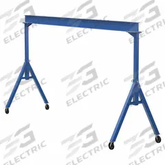 APPROVED VENDOR Fixed Gantry Crane: Fixed Span, Fixed Ht, 2,000 lb Load Capacity, Steel, 10.8 ft (MPN FHS-2-20). Key specifications — Rotating Legs: No; Brand: APPROVED VENDOR; Height Adjustability: Fixed Height; Mobility Under Load: Stationary.