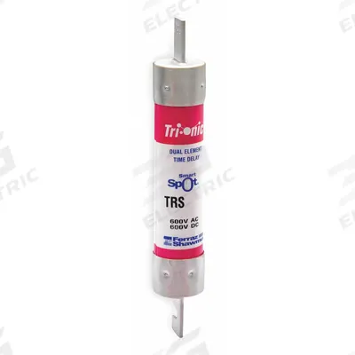 MERSEN Fuse: Class RK5, TRS-RID Series, Time-Delay, 100 A, 600 V AC, 600 V DC - Time-Delay Blade Fuses