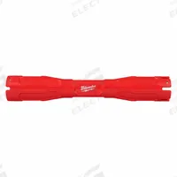 MILWAUKEE Faucet Wrench: 13.8 in (MPN 48-22-7100). Key specifications — attr522391: Faucet Swap-Out Wrench; attr542336: (2) Aluminum Hex Inserts; attr326393: 13.8 in; attr326150: MILWAUKEE; attr542335: Best Access and Reach Slim Long Handle.