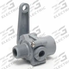 APPROVED VENDOR Manual Two-Way Ball Valve: 3/4 in, PVC, Straight, FNPT x MNPT, Full Port Ball Port (MPN 2276290). Key specifications — Brand: APPROVED VENDOR; Handle: Lever.