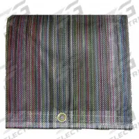 MAURITZON Tarp: 19.17 ft Lg, 9.42 ft Wd, Std Duty, 5 mil, Vinyl, Multi-Color, 10 oz/sq yd (MPN MBT-12-99-1020). Key specifications — Color: Multi-Color; Brand: MAURITZON; Fabric Coating: PVC Coated.