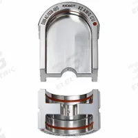 MILWAUKEE Upper and Lower Crimping Die: 2 AWG, U Style Dies, For Use With 2779-22, 2 Sizes (MPN 49-12-U002C). Key specifications — attr511073: U Style Dies; attr511072: Electrical Wire and Cable Crimping; attr473934: MILWAUKEE; attr511065: M18™ FORCE LOGIC™; attr511069: Brown; attr542116: 2 AWG; attr511067: 2779-22.