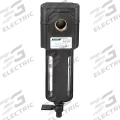 SPEEDAIRE Compressed Air Filter: Particulate, 3/8 in NPT, 5 micron, 65 cfm, 150 psi Max Op Pressure (MPN 4ZL40). Key specifications — attr110055: Intermediate Duty; attr110008: SPEEDAIRE.