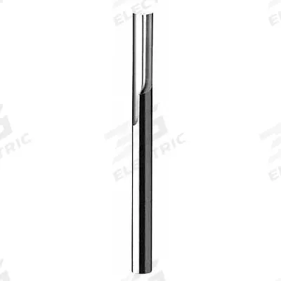ONSRUD Solid Router Bit: Straight O-Flute, 2 Flute, 1/2" Cut Dia, 1-3/4" LOC (MPN 56-654) - Straight O-Flute Router Bits for Plastics