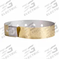 ID Wristband: No Legend, 10 in Overall Lg, 5/8 in Overall Wd, Plastic, Yellow, 500 PK (MPN P1H-11). Key specifications — attr1126094: Yellow.