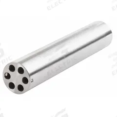 FLUKE Probe Insert: Probe Insert, 1/4 in Insert Hole Dia, 6 Holes, 9190A, Fluke, 9190A (MPN 9190-INSC). Key specifications — Brand: FLUKE; Compatible Series: 9190A; Product Type: Probe Insert; Material: Aluminum; Compatible Product Type: Field Metrology Well.