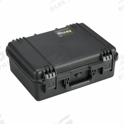 PELICAN Protective Case: 13 in x 18 in x 6 3/4 in Inside, No Foam, Black, Stationary - Laptop Cases