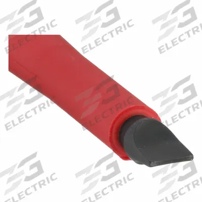 WIHA Insulated Slotted Screwdriver: Insulated SoftFinish, 5/16 in Tip Size, Long Lg - Insulated Slotted Screwdrivers