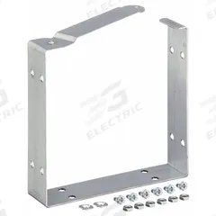 HOFFMAN Wireway U-Connector: 8 in Wd, 8 in Ht, 14 ga Gauge, 1, Without Knockouts, Steel, Galvanized (MPN F88GUCGV). Key specifications — Brand: HOFFMAN; Finish: Galvanized; With/Without Knockouts - Broad: No.