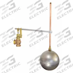 APPROVED VENDOR Float Valve Assembly: For Water Media, Angle Valve Body, Cylindrical, Bronze, FNPT (MPN AHLB50-GR). Key specifications — Mounting: Horizontal Piping; Arm Adjustability: Adjustable; Connection Gender - Side 1: Female; Connection Gender - Side 2: Female; Brand: APPROVED VENDOR; Connection Type - Side 1: NPT; Connection Type - Side 2: NPT; Flow Rate: 30 gpm @ 60 psi.